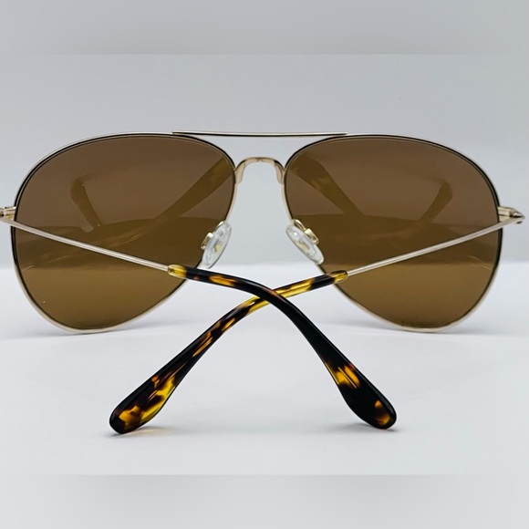 Maui Jim “MAVERICKS” MJ264-16 W/ BRAND NEW CUSTOM POLARIZED FLASH BRONZE LENSES - Picture 11 of 15